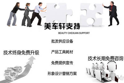 汽车美容加盟实力派 十年专注铸就卓越服务与技术咨询